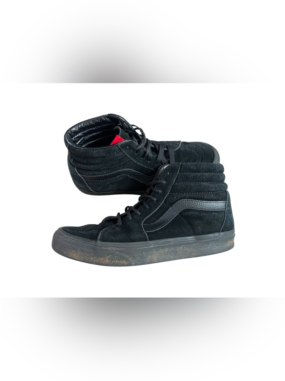 Vans Sk8-Hi MTE Black Suede Sneakers Women’s Size 7